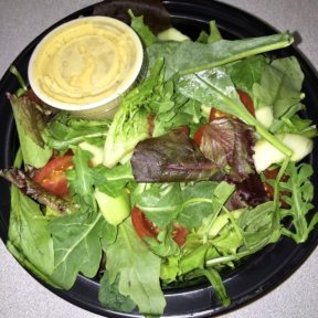 Gluten-free salad from Route 66 Smokehouse